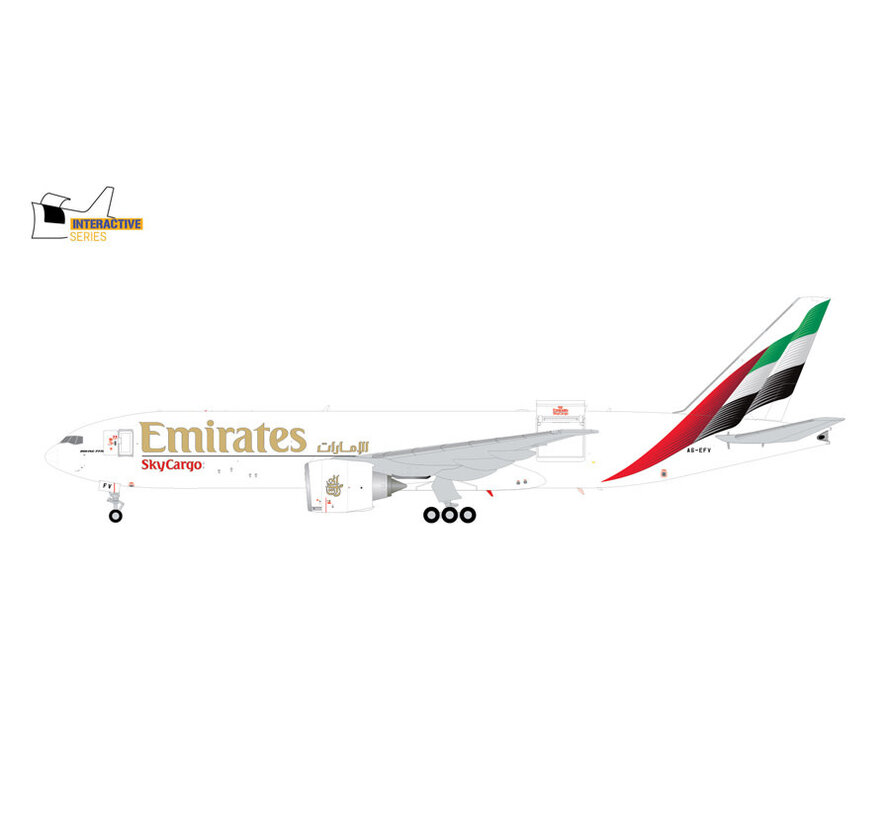 B777-200LRF Emirates A6-EFV Interactive Series 1:200 * Pre-Order