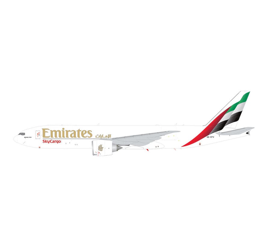 B777-200LRF Emirates Sky Cargo new livery 2023 A6-EFV 1:200 +new arrival+