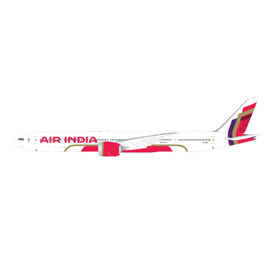 B777-9 Air India new livery 2023 VT-XAA 1:200 with optional folded wingtips +new arrival+