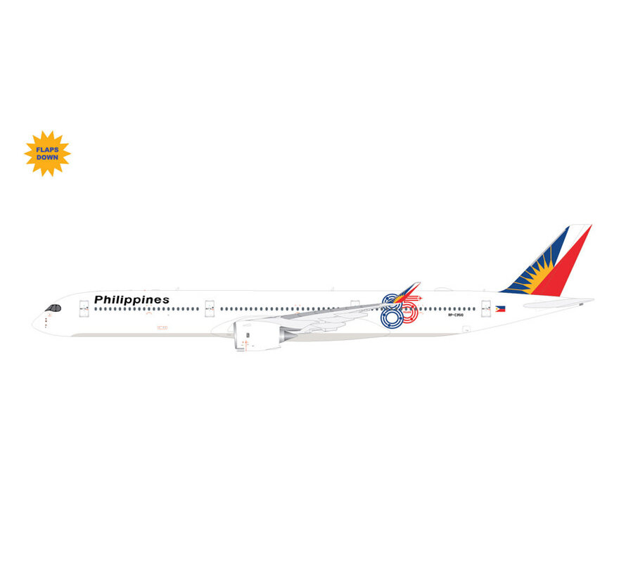 A350-1000 Philippine Airlines RP-C3510 "85 Years," flaps down 1:400 * Pre-Order