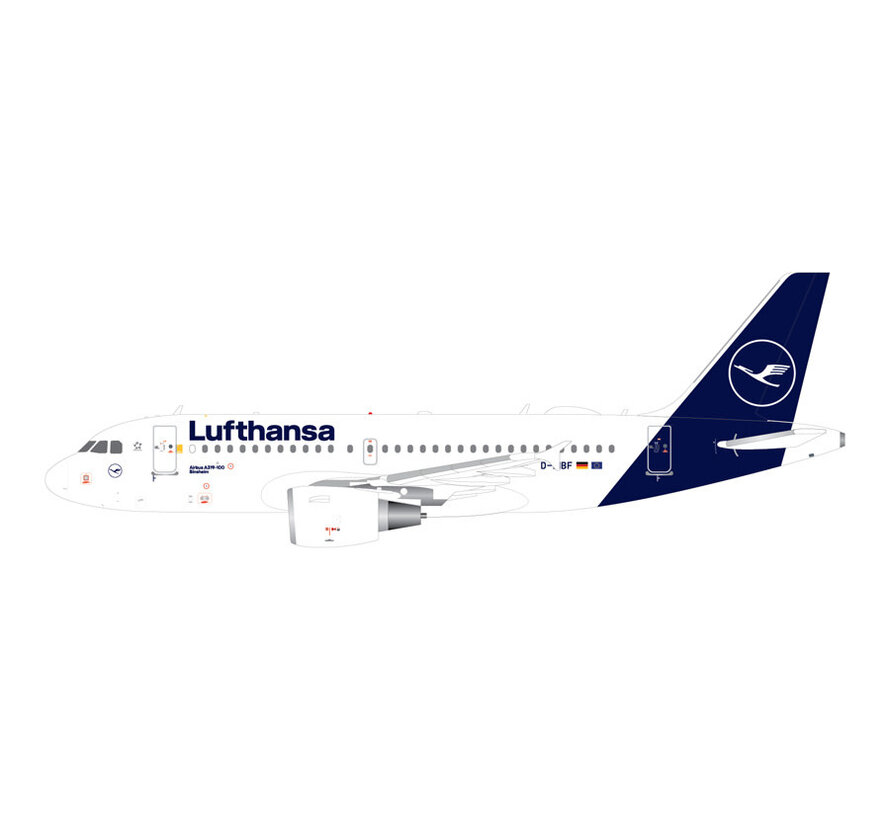 A319-100 Lufthansa D-AIBF  1:400 * Pre-Order