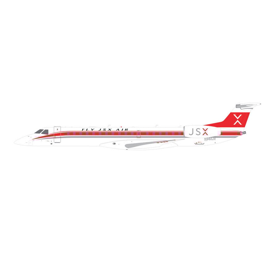 E145LR JSX N960JX retro livery 1:400 * Pre-Order
