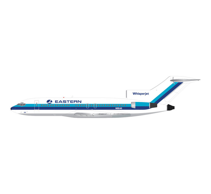 B727-100 Eastern Air Lines N8164G "Whisperjet" w/ polished belly 1:400 * Pre-Order