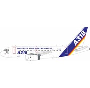 InFlight A318 Airbus Original House livery Whatever Your Size We Have It.  F-WWIB 1:200 (2nd) +pre-order+