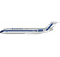 DC9-31 Eastern Air Lines silver hockey stick livery N8980E 1:200 +pre-order+