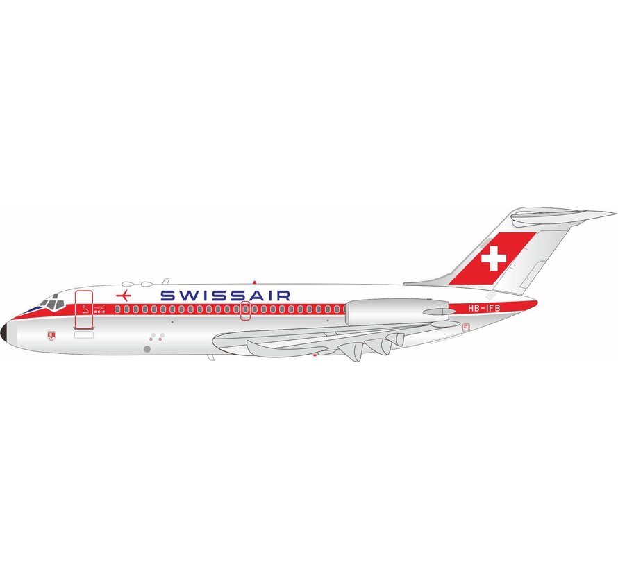 DC9-15 Swissair old livery HB-IFB 1:200 +New Mould+ +pre-order+