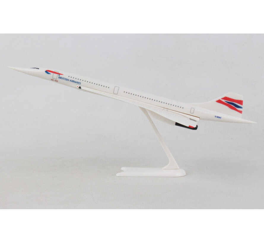 Concorde British Airways Union livery 1:250 stand