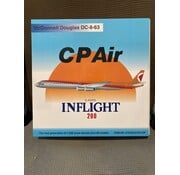 InFlight DC8-63 CP Air C-FCPO orange livery 1:200 Polished with stand**Collection sale