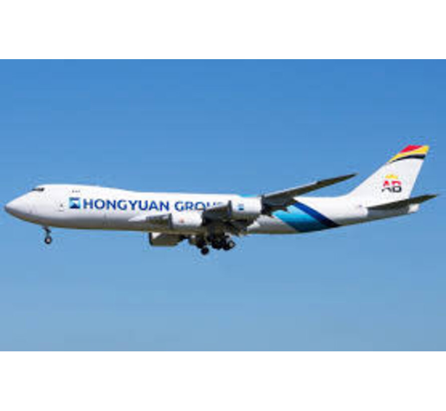 B747-8F Air Belgium Hongyuan Group OE-LFC 1:400 Interactive Series +preorder+
