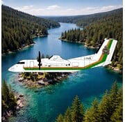 3D Design Deck dash-8-100 Department Of Fisheries Canada C-FOFR 1:200  +PRE-ORDER+