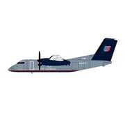 3D Design Deck dash-8-200 United Express Battleship Grey livery N434YV 1:400  +PRE-ORDER+