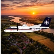 3D Design Deck dash-8-100 Hamburg Airlines D-BOBY 1:400  +PRE-ORDER+