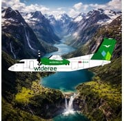 3D Design Deck dash-8-100 Widerøe LN-ILS 1:400  +PRE-ORDER+