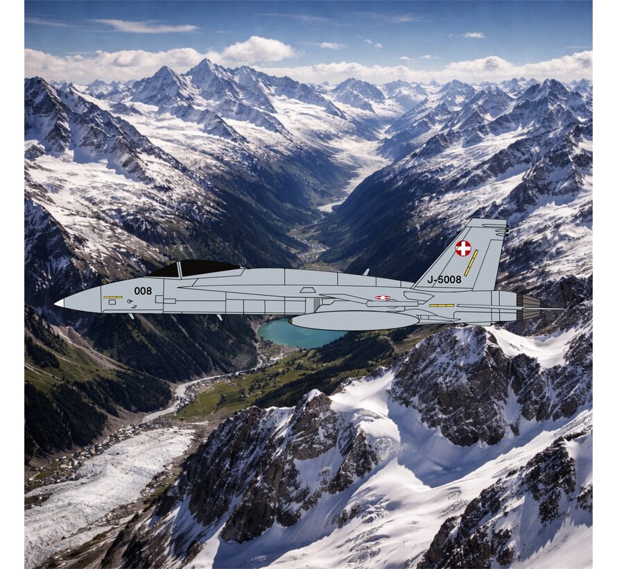 FA18C Hornet Swiss Air Force J-5008 1:400 +PRE-ORDER+