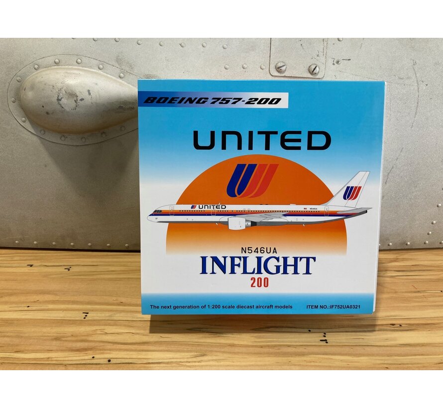 B757-200 United Saul Bass N546UA 1:200 **Collection sale