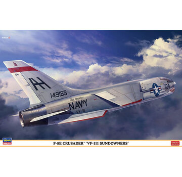 Hasegawa F8E Crusader VF-111 Sundowners 1:48