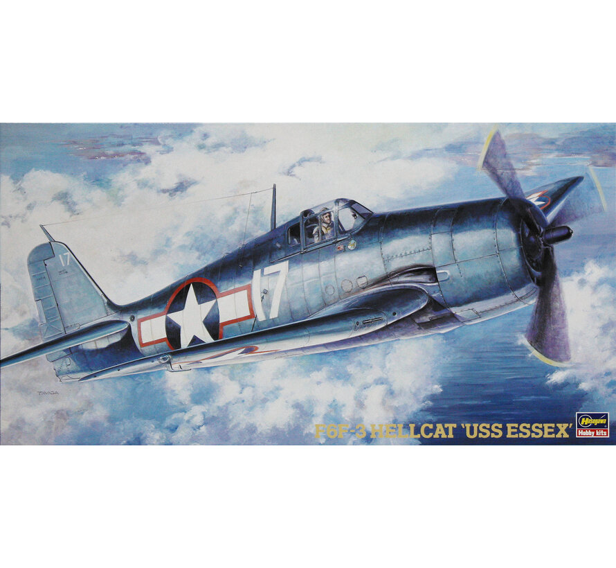 F6F-3 Hellcat 'USS Essex' 1:48 [JT34]