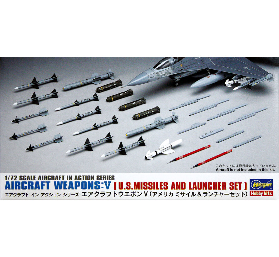 Aircraft Weapons set V: US missiles & launchers 1:72 [X72-9]