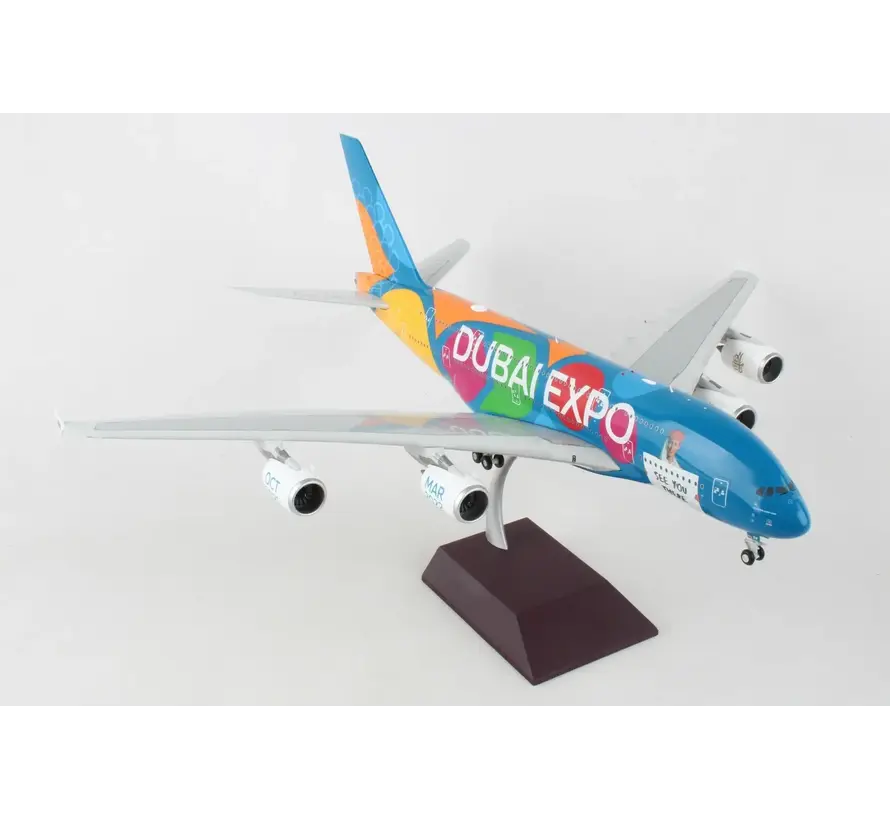 A380-800 Emirates Dubai Expo Magic A6-EEW 1:200 with stand (2nd)