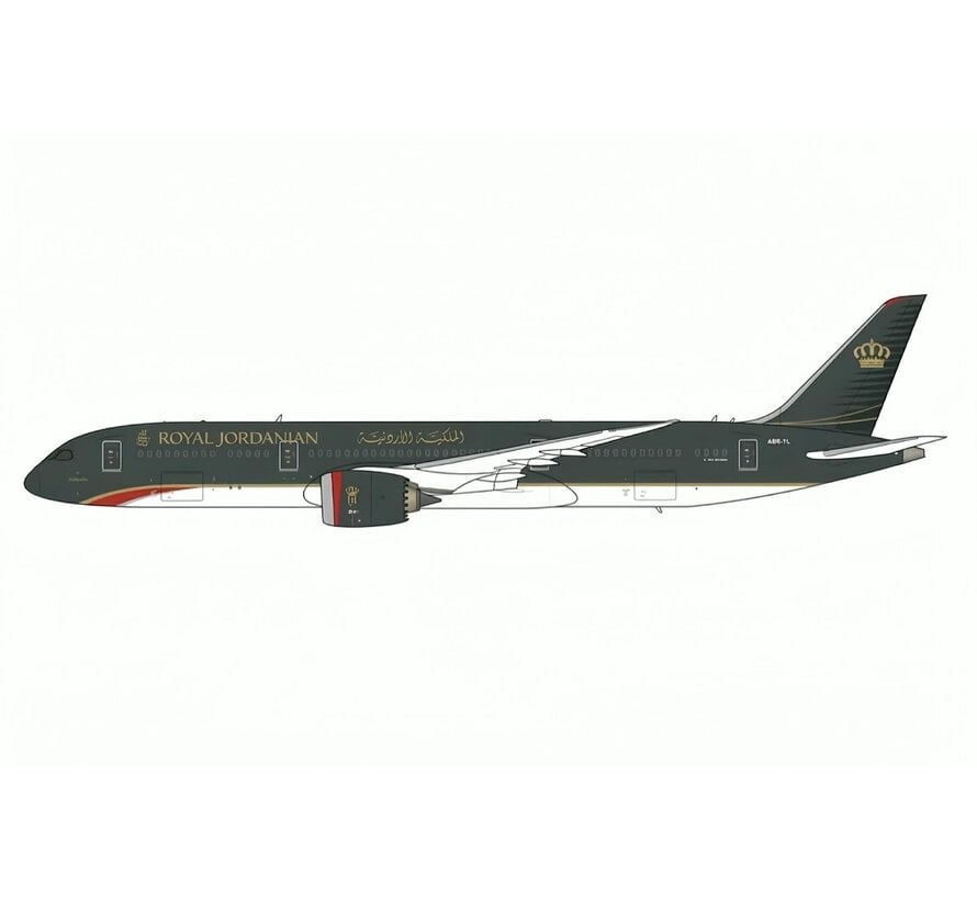 B787-9 Dreamliner Royal Jordanian new livery 2025 JY-RBA 1:400 +pre-order+