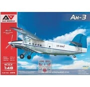 A&A An-3 Turboprop utility biplane -USSR & Ukraine liveries 1:48