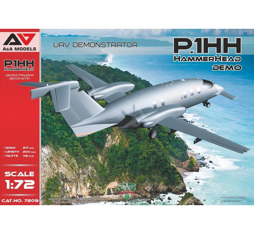 A&A P.1HH Hammerhead 'Demo' UAV 1:72