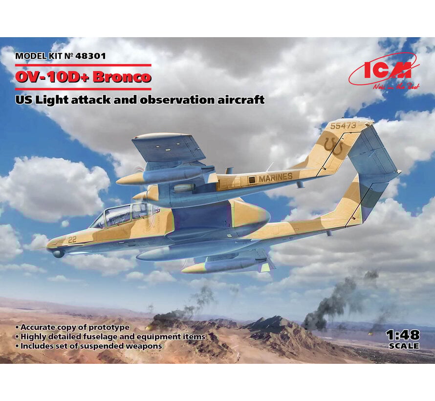 OV-10D+ Bronco US Light Attack & Observation Aircraft 1:48