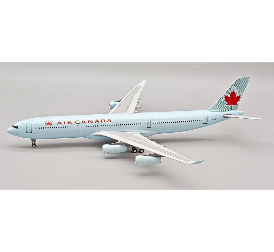 A340-300 Air Canada 2004 ice blue livery C-GDVZ 1:200 with stand (2nd) +PRE-ORDER+