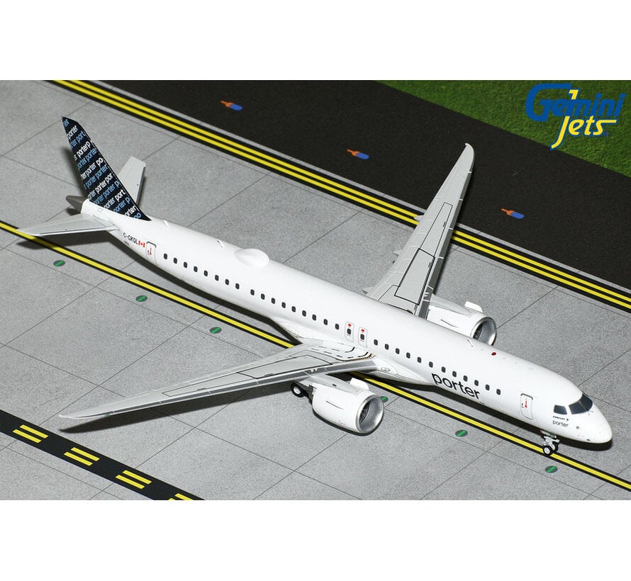 ERJ195-E2 Porter Airlines C-GKQL 903 1:200 with stand**Collection sale