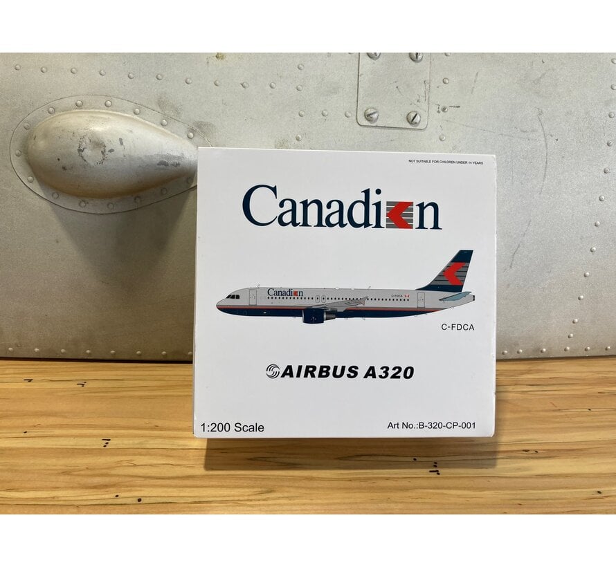 A320-200 Canadian Airlines Chevron C-FDCA 1:200 **Collection sale**