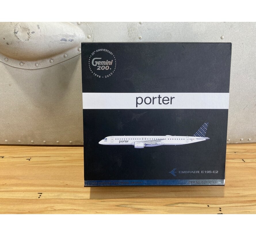 ERJ195-E2 Porter Airlines C-GKQL 903 1:200 with stand**Collection sale