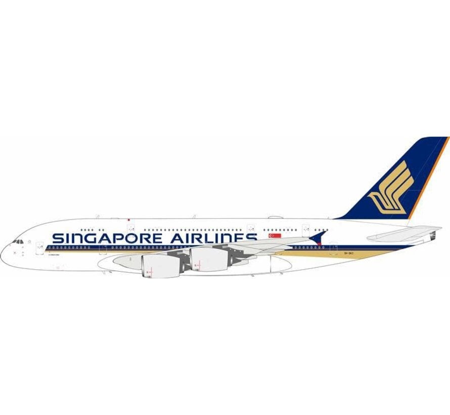 A380-800 Singapore Airlines 9V-SKZ 1:200 +NEW MOULD+ +pre-order+