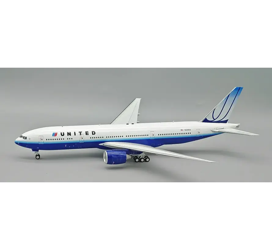 B777-200ER United Airlines blue tulip livery N220UA 1:200