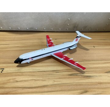 JC Wings BAC111-510ED BEA G-AVMI 'red square' 1:200**Collection sale**