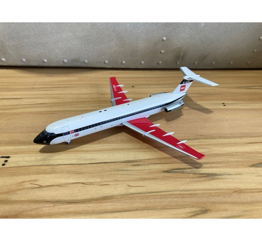 BAC111-510ED BEA G-AVMI 'red square' 1:200**Collection sale**