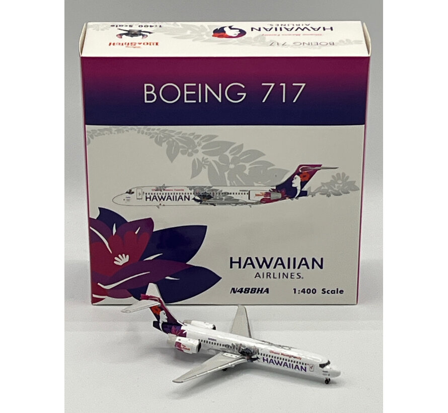 B717 Hawaiian Air Lilo and Stitch N488HA 1:400  +New Arrival+