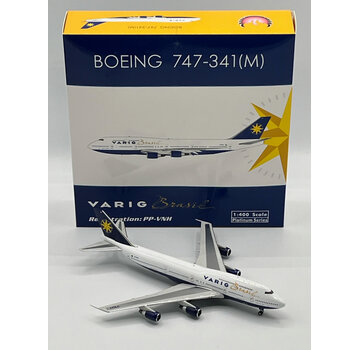 Phoenix Diecast B747-300 Varig Brasil final livery PP-VNH 1:400 +New Arrival+