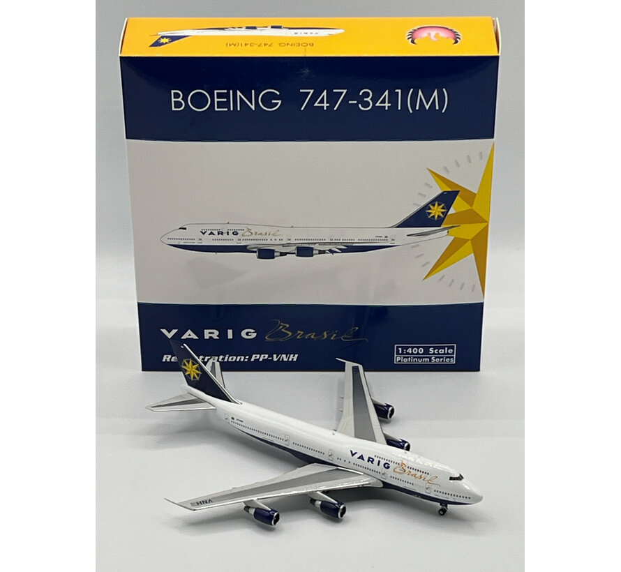 B747-300 Varig Brasil final livery PP-VNH 1:400 +New Arrival+
