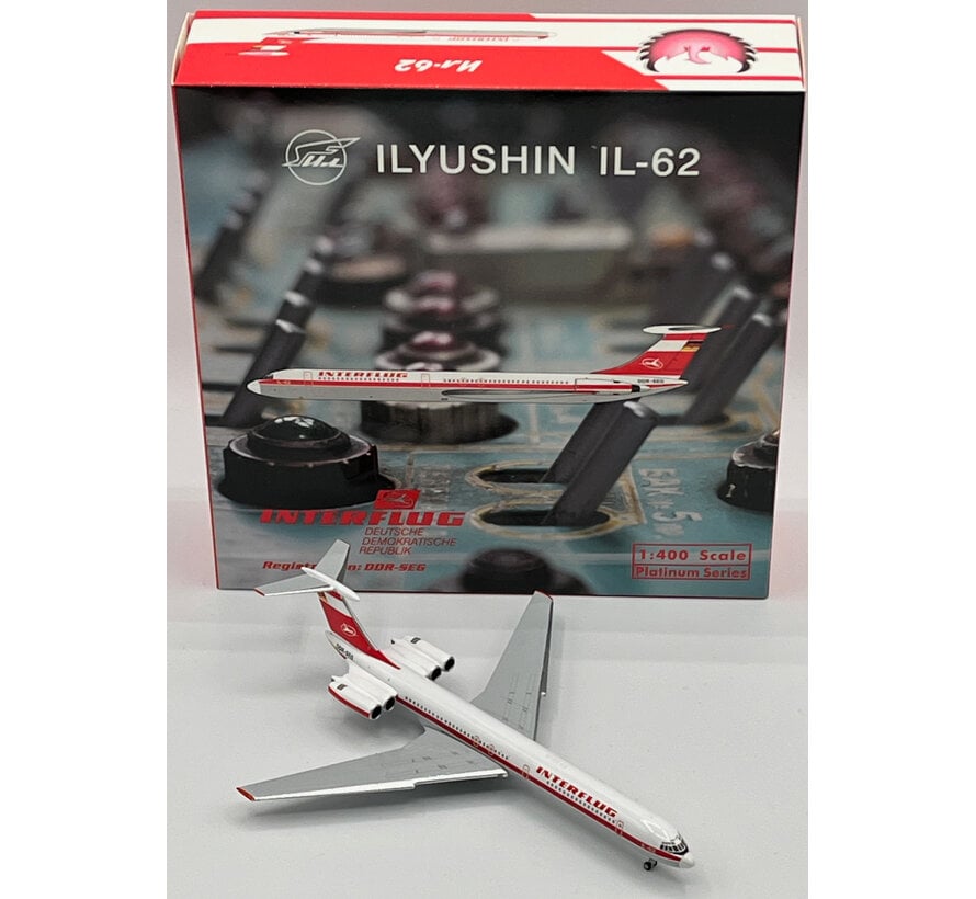 IL62 Interflug DDR-SEG 1:400 +New Arrival+