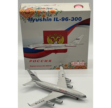Phoenix Diecast IL96-300 Rossiya SLO Russian Flag RA-96018 1:400 +New Arrival+