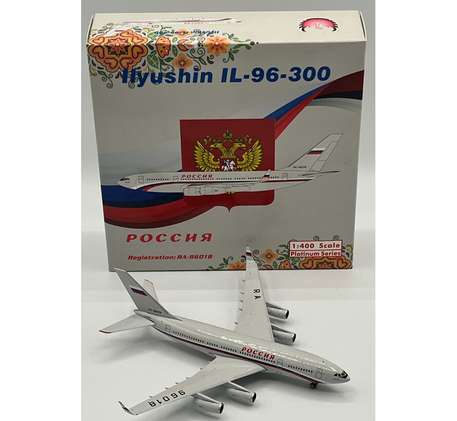 IL96-300 Rossiya SLO Russian Flag RA-96018 1:400 +New Arrival+