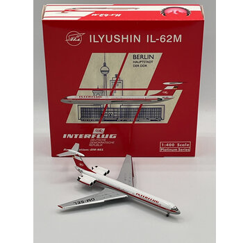 Phoenix Diecast IL62M Interflug DM-SEL 1:400 +New arrival+