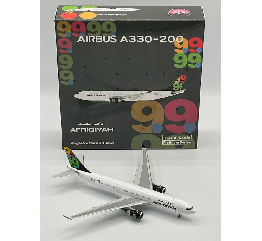 A330-200 Afriqiyah Post 2011 Libyan flag 5A-ONH 1:400 +New Arrival