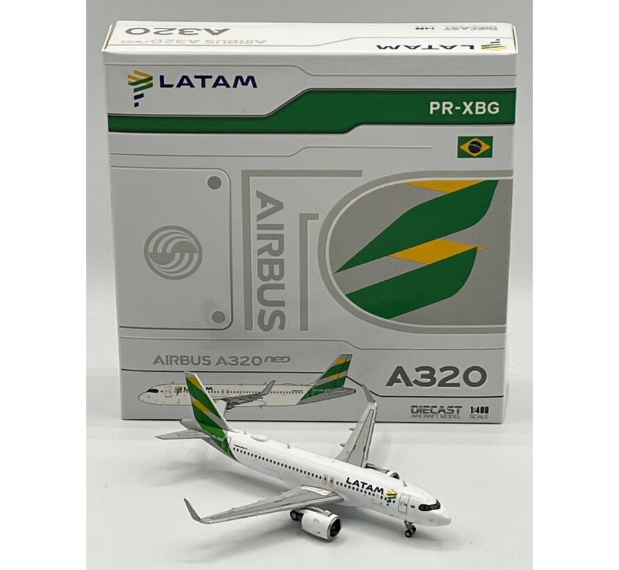 A320neo LATAM Airlines Brazil Flag livery PR-XBG 1:400 +New Arrival+