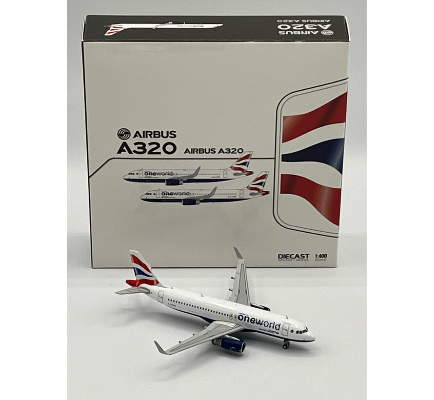 A320S British Airways Union Oneworld G-EUYR 1:400 sharklets +New arrival+