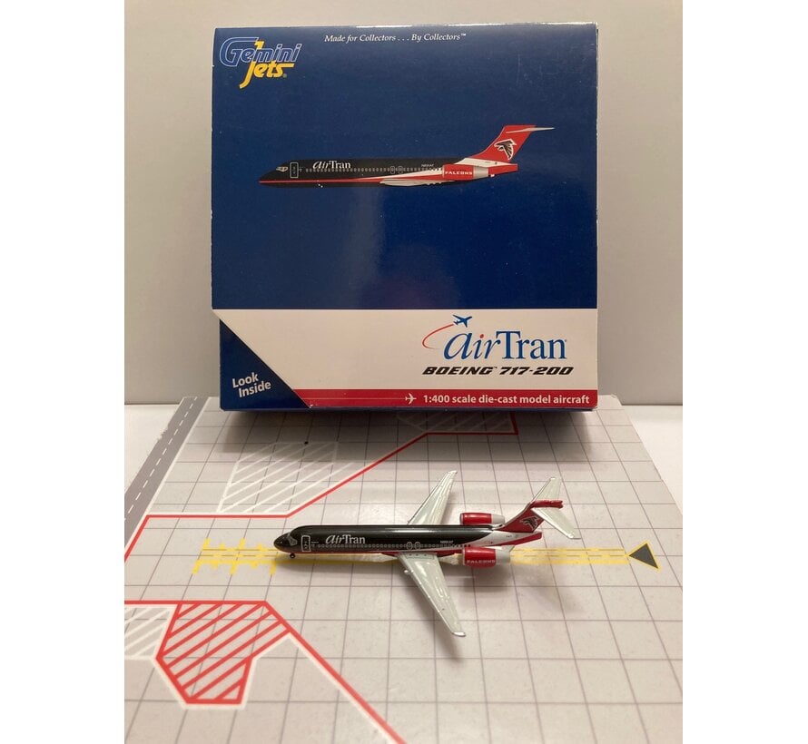 B717-200 Air Tran N891AT 'Atlanta Falcons' 1:400**Collection sale**