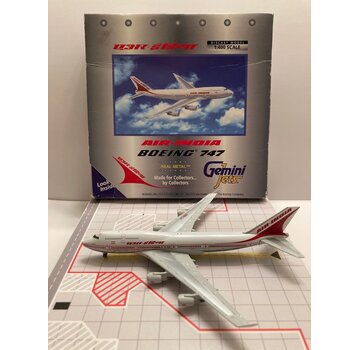 Gemini Jets B747-400 Air India VT-ESO 'Khajuraho' 1:400**Collection sale**