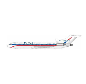InFlight B727-200 United Airlines Friend Ship livery N7630U 1:200 +pre-order+