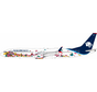 B737-9 MAX AeroMexico Kukulcán Masks livery XA-GQS 1:200  +pre-order+