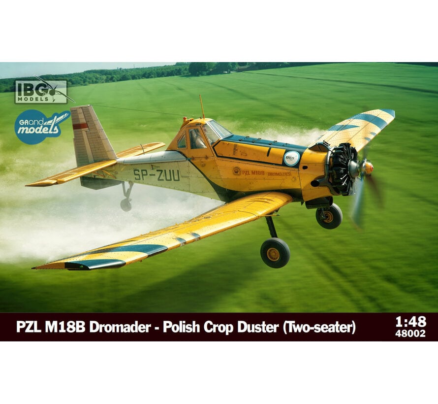 IBG PZL M18B Dromader Polish Crop Duster (2 seater) 1:48 New 2026